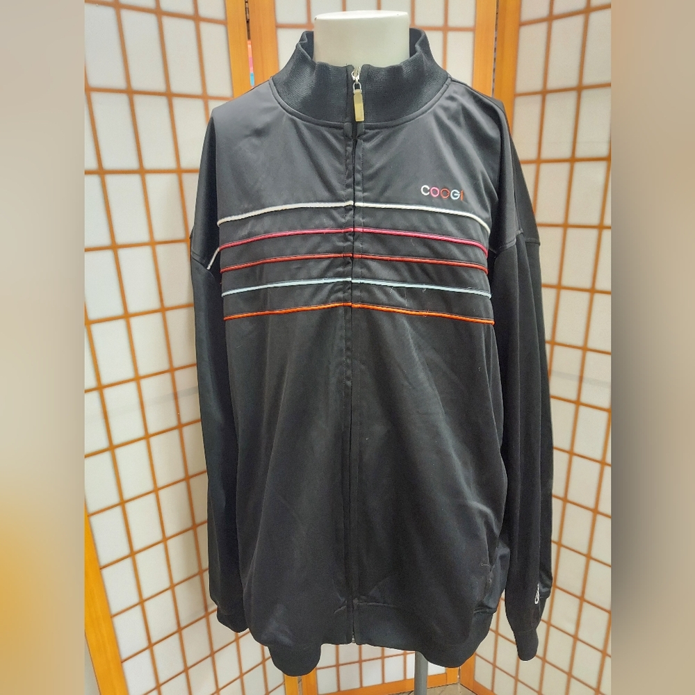 Vintage COOGI Men’s 5XL Track Jacket Full Zip Up Street Wear
